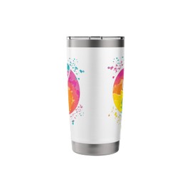 Microphone Poetry Slam Podcast Colorsplash Singer Stainless Steel Insulated Tumbler
