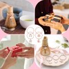 Cunno 4 Pcs Matcha Chasen Charm Decorative Chain Set with