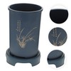 SUPVOX Resin Pottery Style Orchid Planting Pot Multi-Function Home Decor