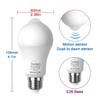 McDen Motion Sensor Light Bulb, Indoor Motion Activation Detector Light