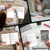 YDMADE Spiral Notebook, Hardcover Notebook for School & Work, Lined