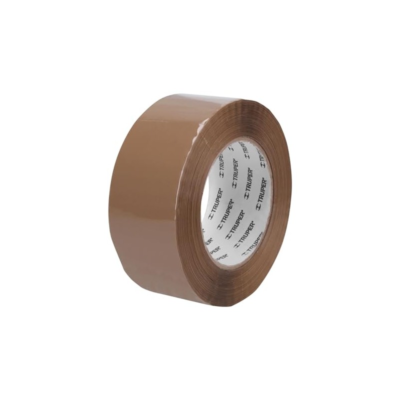 Truper CCA-150, Cinta de empaque canela, 150m, base de agua