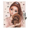 Depesche TOPModel Kitty and Doggy 13570 Diary with Heart Lock