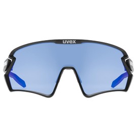 Uvex Sportstyle 231 Sunglasses 2.0 P Black Matte (Blue) Free Size