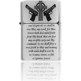 Gifts Infinity Boondocks Saints Prayer Wind Proof Oil Lighter (WT-2)