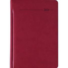 Tucson Red Book Calendar 2024 - with Index Cut - Office Calendar A5 - 1 Day 1 Page - 416 Pages - Tucson Cover - Alpha Edition
