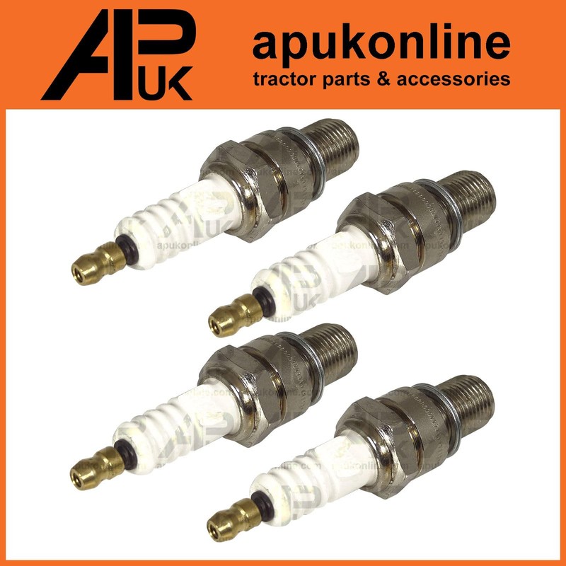 APUK 4x Spark Plugs Long Reach Replacement for Ford 540