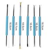 IKOPFLN 6 in 1 Blue Double-Sided Solder Assist Disassembly Tool,