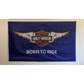 Unbranded Harley Davidson Flag 3x5 Ft Banner Shop Garage Harley-Davidso