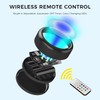 swesara Push Lights with Remote Puck Lighting Battery Operated Tap