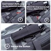 Weltool Open Top Flashlight Holster Holder Belt Carry Cases Compatible