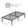 Weehom Twin Bed Frame 16 Inch Metal Platform Bed Frames