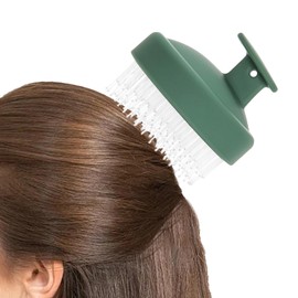 Harilla Kopfhaut-Massage-Shampoo-Bürste, Haarwäscher, langlebig, für Damen und Herren, Kopfhautbürste, floriierter Duschkamm für glattes, nasses, langes Haar