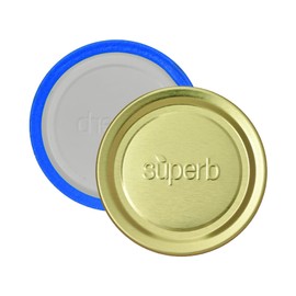 Superb Canning Lids – Regular Mouth Mason Jar Lids – Baker’s Dozen/Bulk Package of 156 Lids – Made in the USA