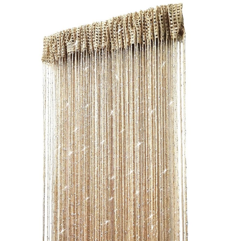 ave split Decorative Door String Curtain Wall Panel Fringe Window