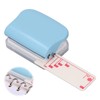 Coollooda Loose Leaf Punch, 3 Holes, Hole Diameter, 0.2 inches