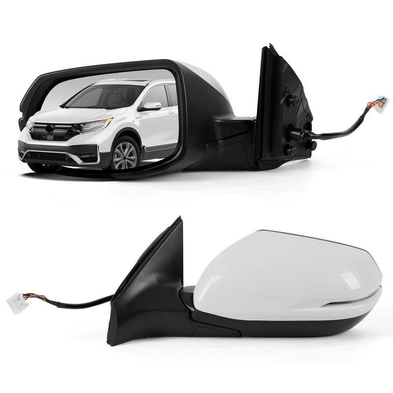 Left Driver Side Door Mirror Assembly Replace for 2017-2022 Honda