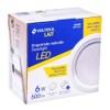 Volteck Lait EMP-101LC, Luminario LED empotrado redondo de 6 W,