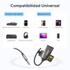 UGREEN Adaptador Aux a Bluetooth 6.0 para Coche con LDAC,