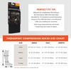 THERASPORT Athletic Recovery Socks - 15-20mmHg Mild Compression Sport Socks