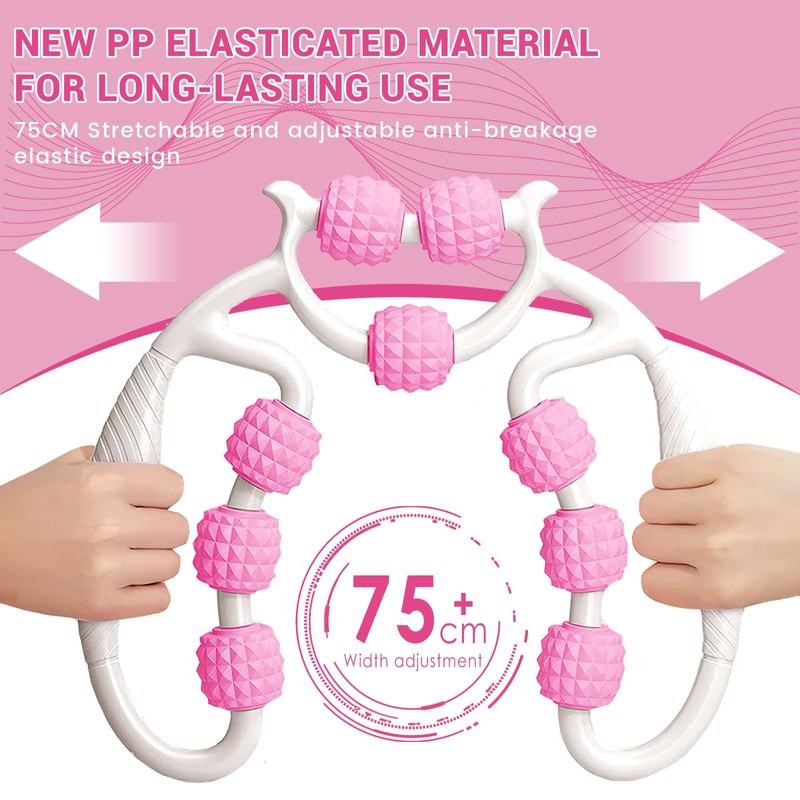 HYran Massage Roller, Massage Roller Legs, Massage Roller with Handle