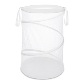 Whitmor 18" Collapsible Laundry Hamper White