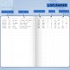 Skyline Auto Mileage Log Book – Vehicle Logbook with Expense