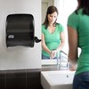 Tork Paper Hand Towel Roll Lever Dispenser Smoke H21, High-Capacity,