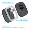 250Pcs 8.2Mhz RF Security Clothing Tags Black Retails EAS Clothes