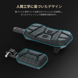 SmallRig Universal Shoulder Pad 15mm with Dual Rod Clamp 5153