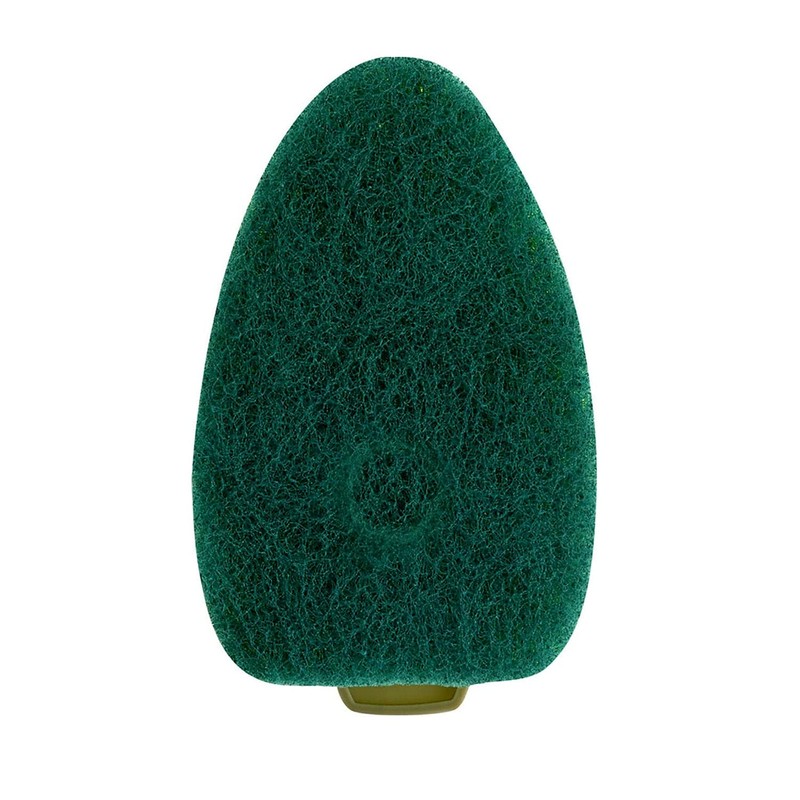 Scotch-Brite Soap-Dispensing Dishwand Sponge Refills, 2.9 X 2.2, Green, 2/pack