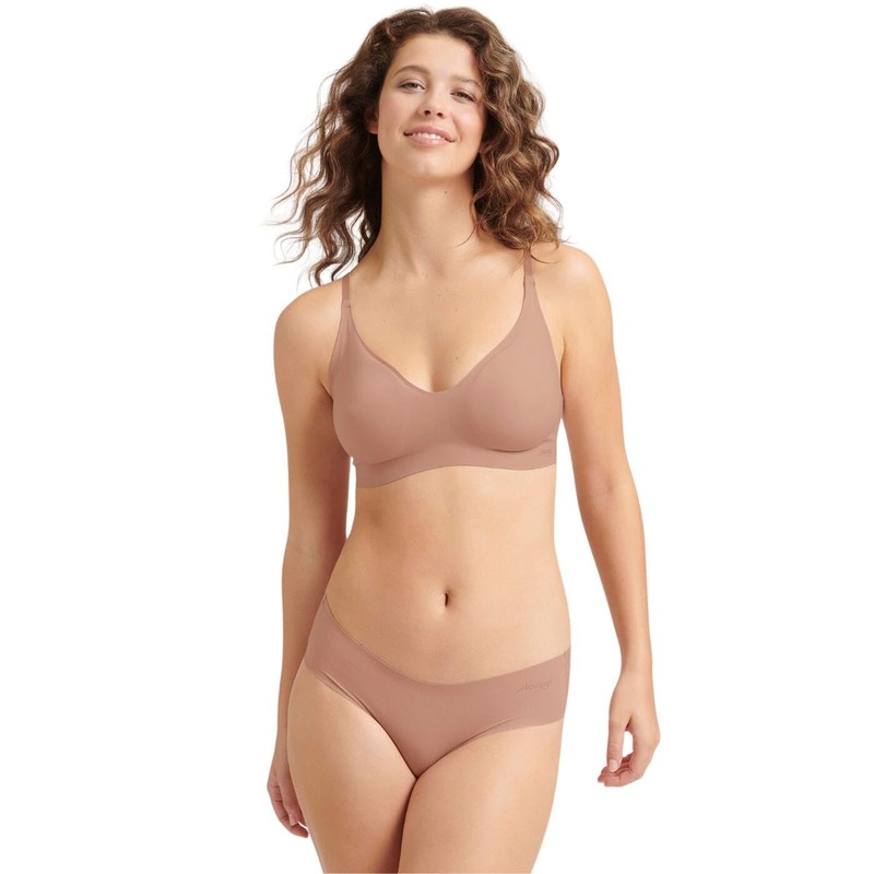 Sloggi Women's ZERO Modal 2.0 Hipster Briefs, CAMEO BROWN, L