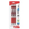 Pentel EnerGel RTX (0.7mm) Med Line, Metal Tip, Red Ink
