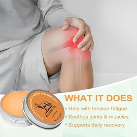 Terawolf Neuro bálsamo, crema para calmante articular y muscular, bálsamo de soporte de nervios y articulaciones naturales, fórmula de acción rápida p