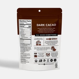 Emmy's Organics Dark Cacao 8 count, (6 oz each), Cookies, 48 oz Bag