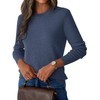 GKBK Fall Sweaters for Women Wool Blend Ribbed Knitted Classic