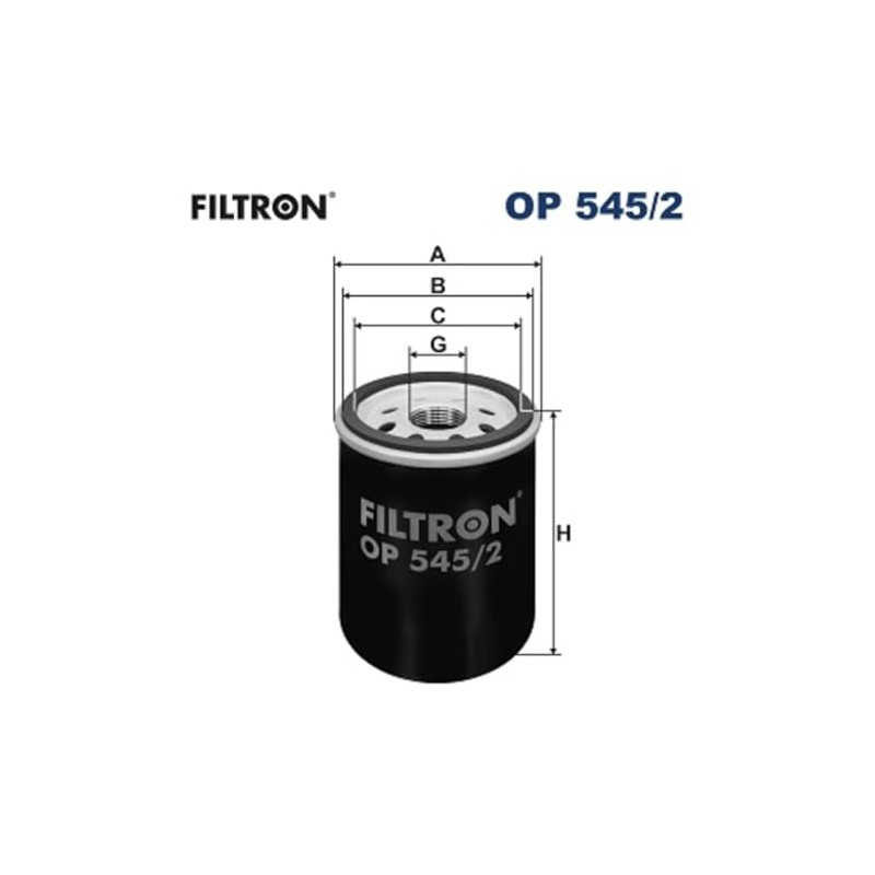 FILTRON OP545/2 Ölfilter
