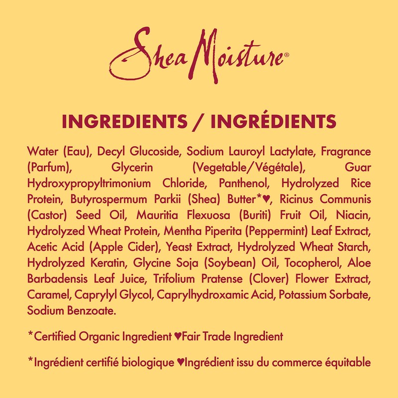 SheaMoisture Jamaican Black Castor Oil Strenghten & Restore Hair Shampoo