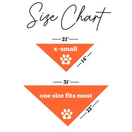 Rescue with Heart Paw Dog Bandana | 100% Cotton Adjustable Triangle | Made in USA | Adoption Event Prop Photoshoot | Rescue | Puppy | New Dog |Orange, One Size (83)