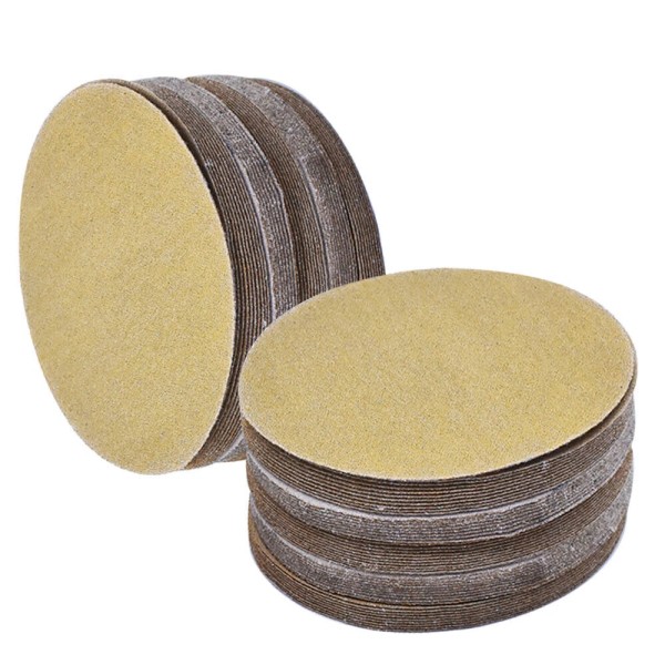 100 Pack 80 Grit 5 Inch Hook Pads Sanding Disc