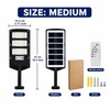 Solar Motion Sensor Wall Light for Outdoor Use – Cordless
