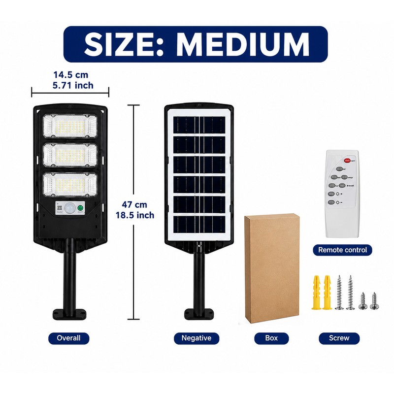 Solar Motion Sensor Wall Light for Outdoor Use – Cordless