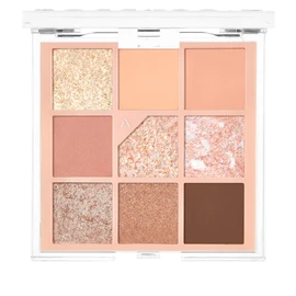 UNLEASHIA Glitterpedia - Sombra de ojos | Paleta | Maquillaje de ojos | Maquillaje de punto | Cosméticos (Ngrados3 All of Coralpink)