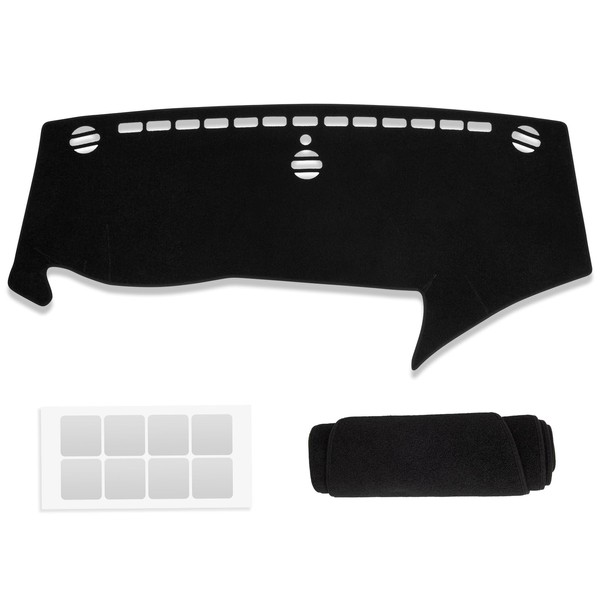 KAKSEY Dash Cover Mat Compatible with Chrysler Pacifica 2017-2025, Dashboard