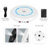 Rotating Display Stand 10'' LED Light Turntable Stand Black Spinning