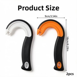 LumaHaven 2-Pack J-Hook Can & Ring Pull Opener Aid