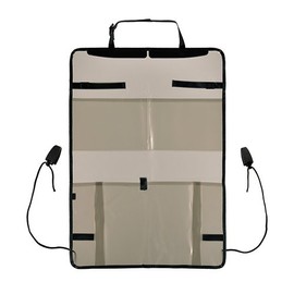 カーメイト 車用 キックガード チャイルドシートメーカーが開発した背もたれの汚れを防止 スモーク CZ417