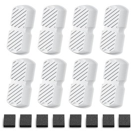 GROOKPET Dog Water Fountain Filters: 16 Dog Fountain Filters - Pet Water Fountain Filters Replacement - Including 8 Filters + 8 Sponges - Suitable for GROOKPET Dog Water Fountain for Large Dogs