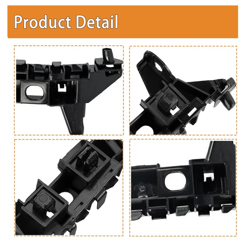 Front Bumper Bracket Set Left and Right Side for Honda