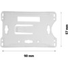 LYRAX PORTATARJETA Carro UHF RFID Soporte para PASES DE PEAJE